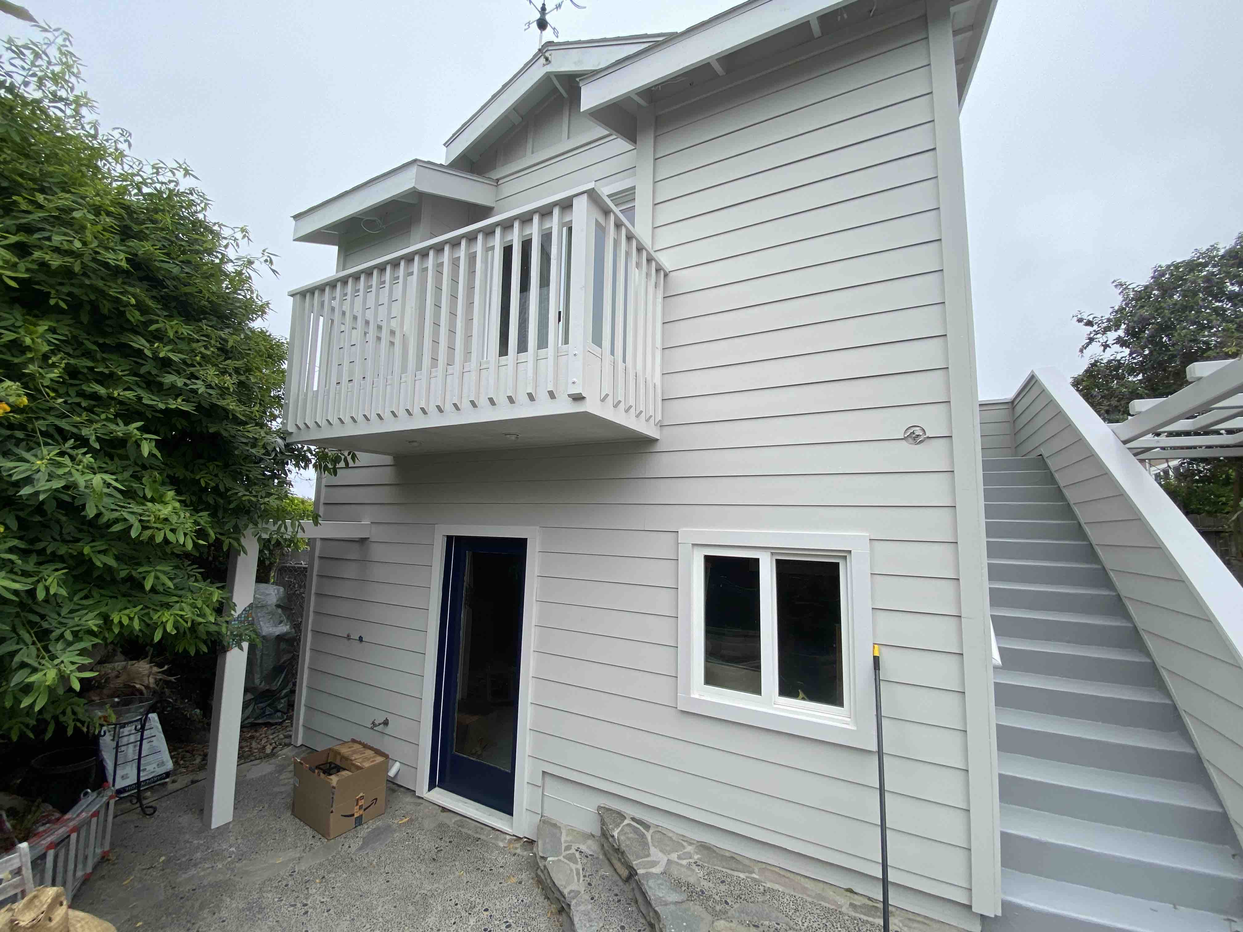 Hardie Siding on Guest House